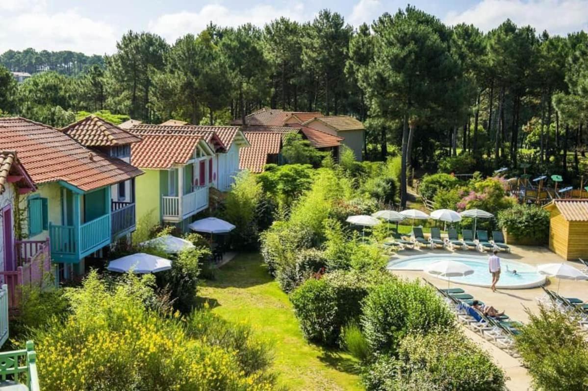 Maison Sur Golf Avec Piscine Chauffee A Lacanau Ocean Εξωτερικό φωτογραφία